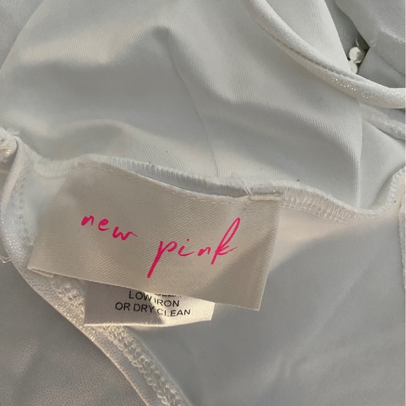 Haltered White Sparkle Birthday Skirt Set - Picture 4 of 4